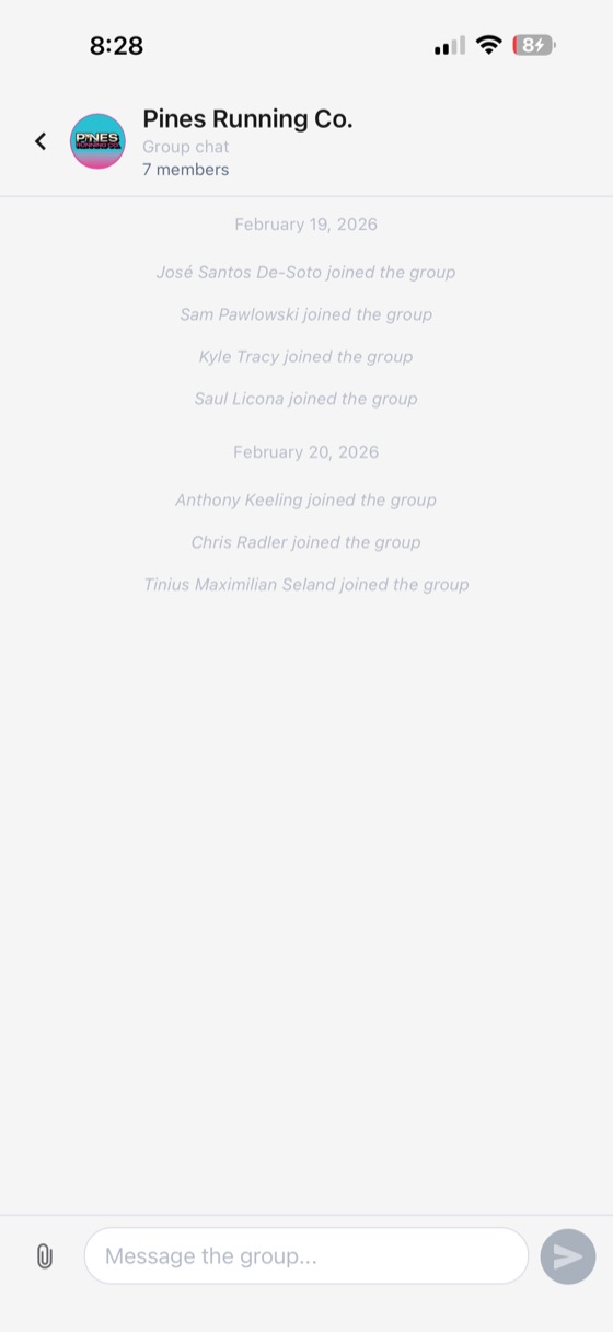 Runcards — Club chat
